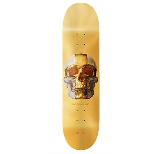paul rodriguez gold skateboard